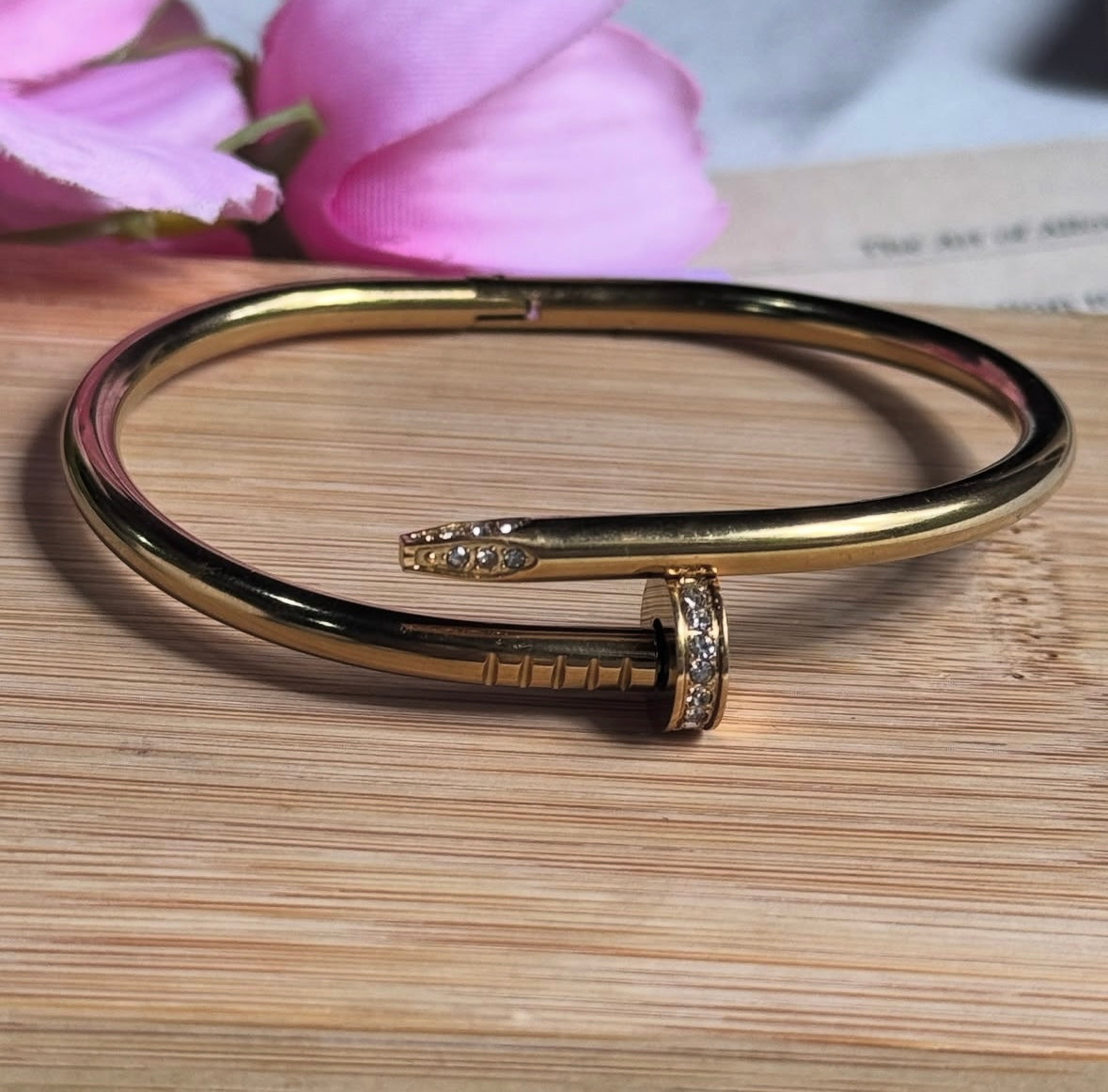 Studded Nail Cartier Bracelet