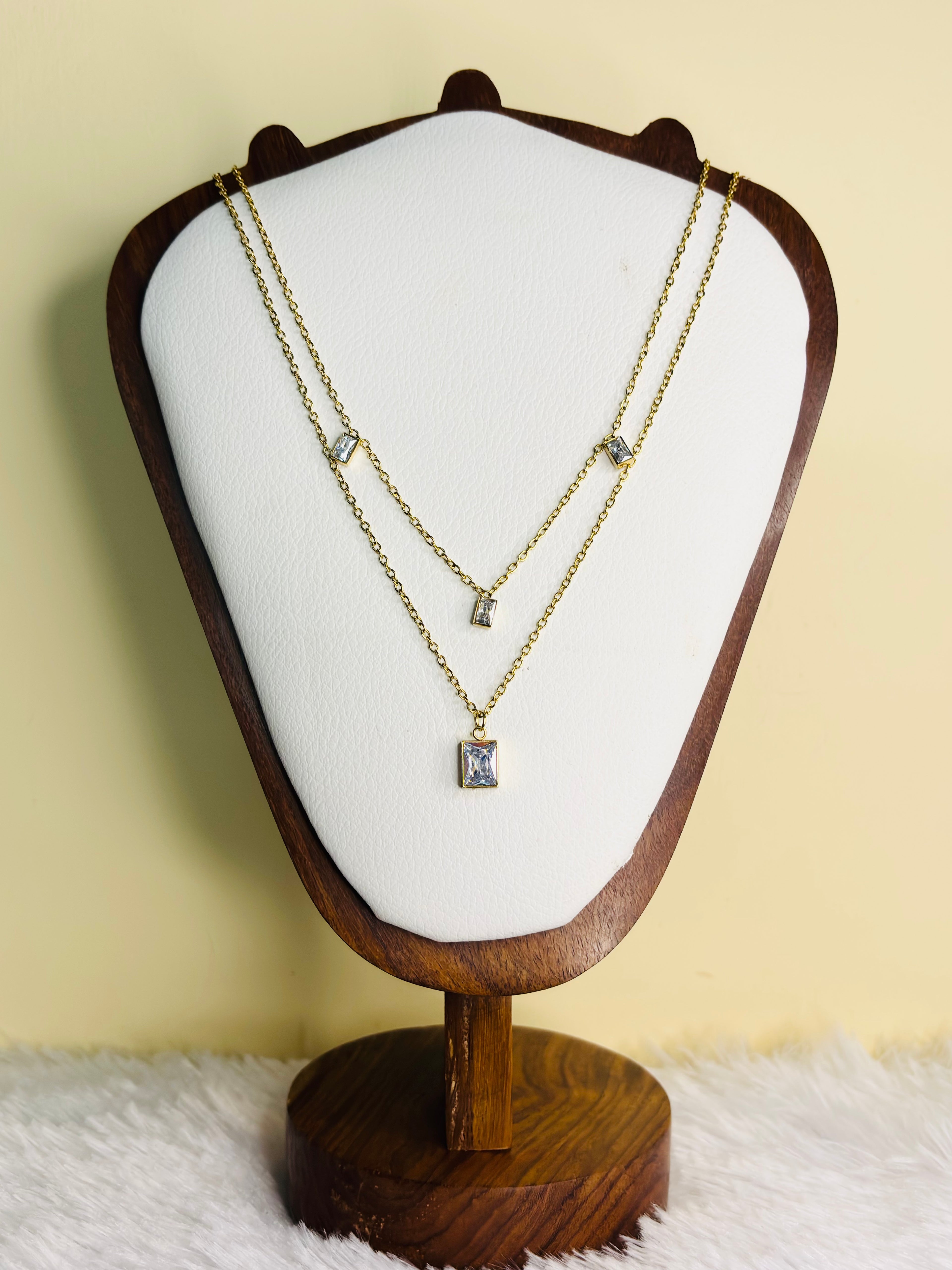 Layered Charm Necklace
