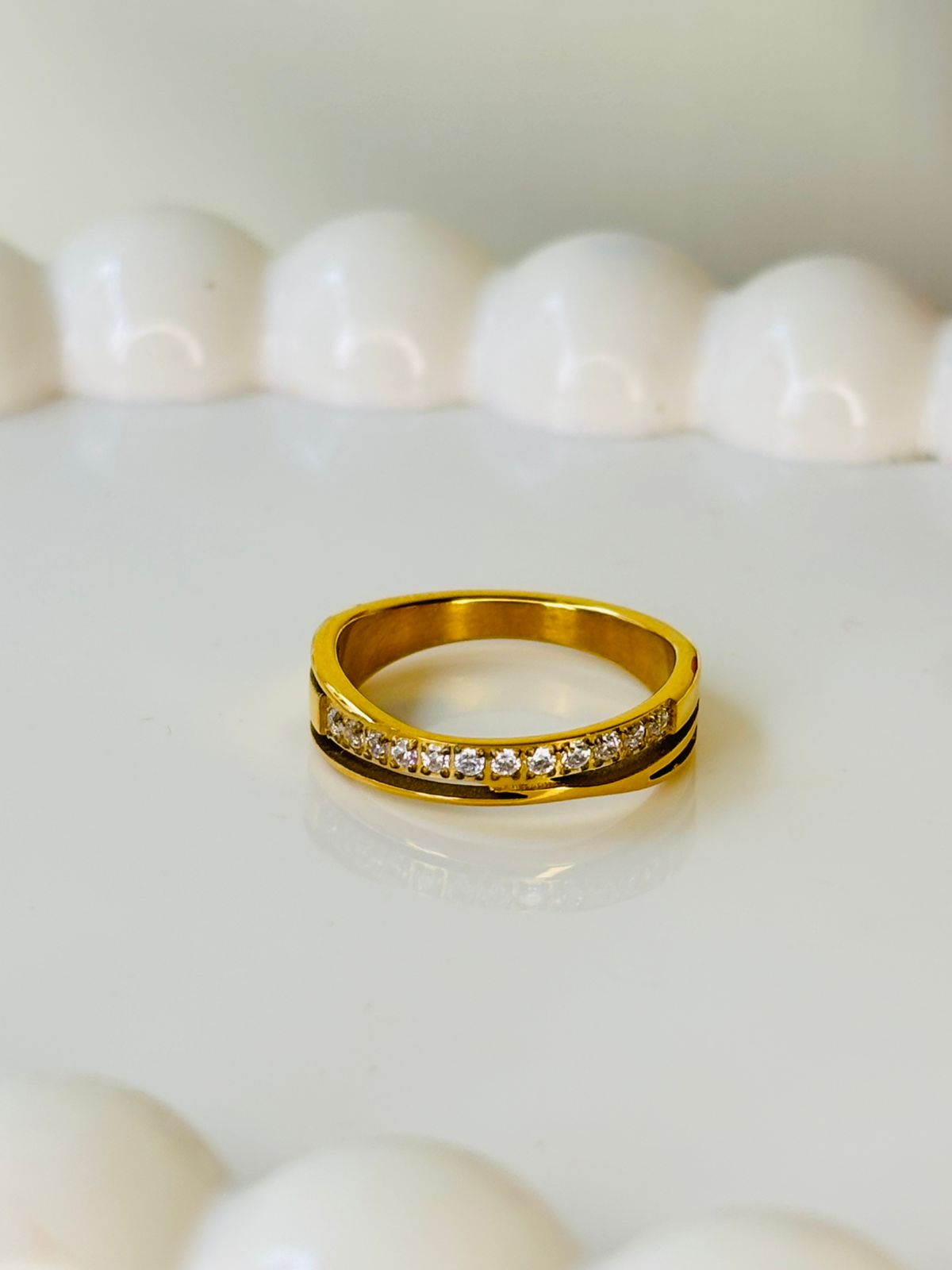 Studded Crossover Band