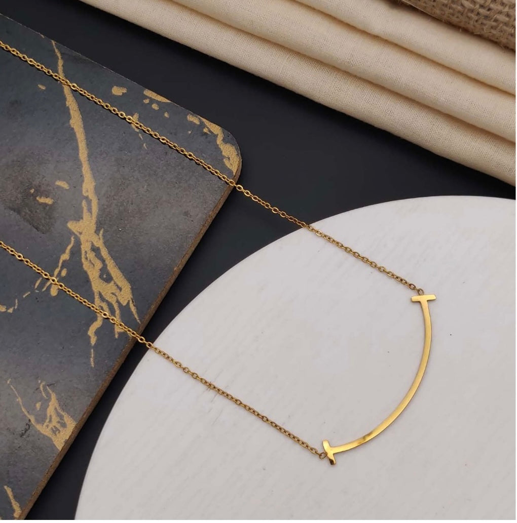 Smiley Chain Necklace