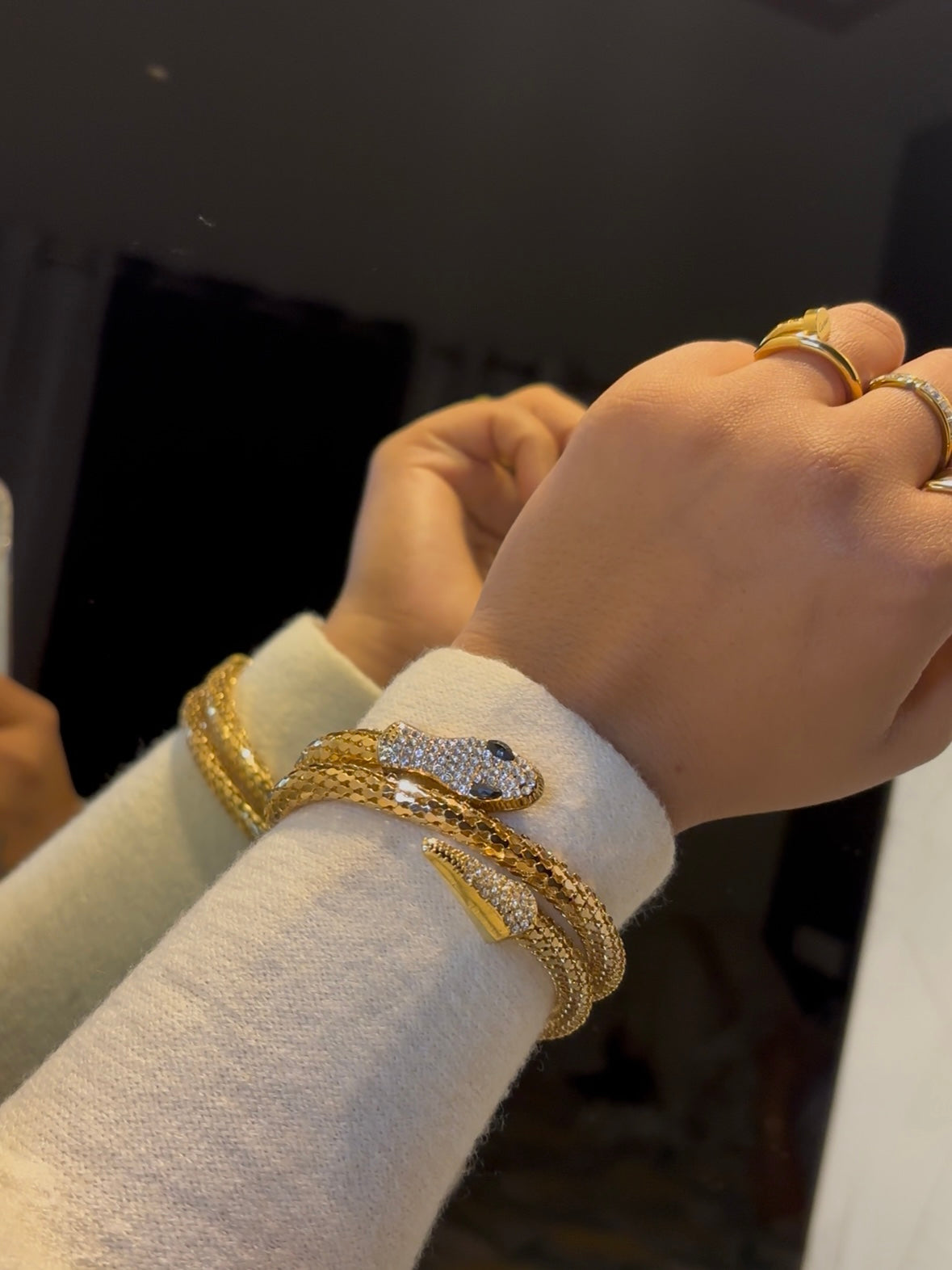 Serpenti Cuff Bracelet